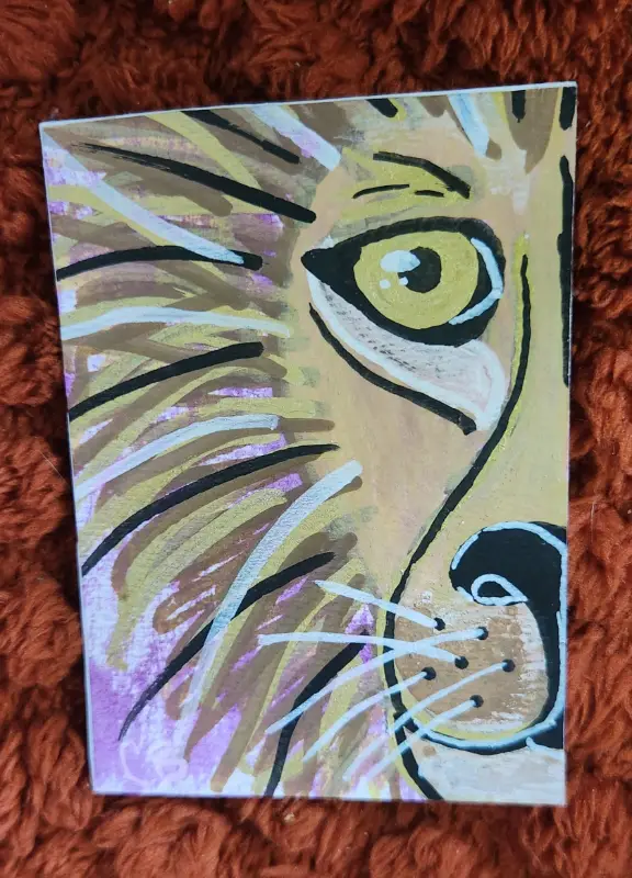 Leonardo aceo art card