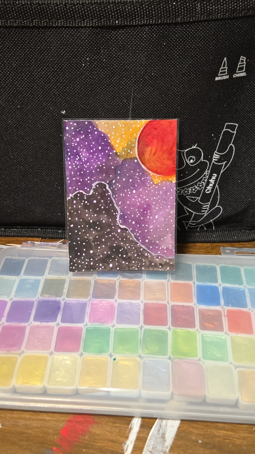 Red Dwarf aceo art card