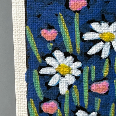 Daisy Daydream aceo art card thumbnail 2