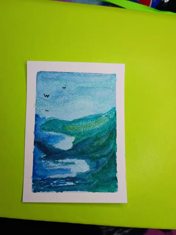 Forgotten cove aceo art card