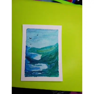 Forgotten cove aceo art card thumbnail 1