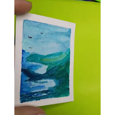 Forgotten cove aceo art card thumbnail 4