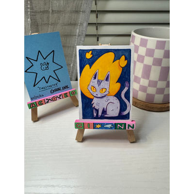 Firestarter aceo art card thumbnail 4