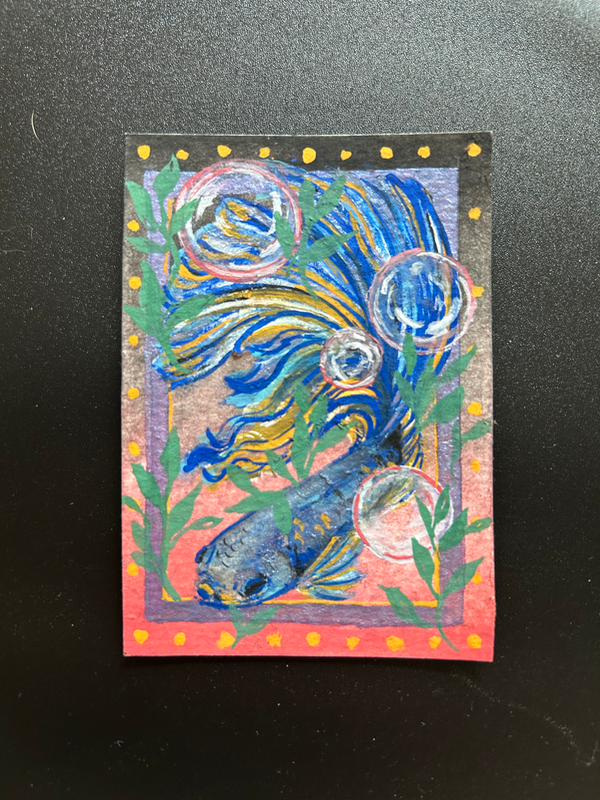 I Need More Space aceo art card
