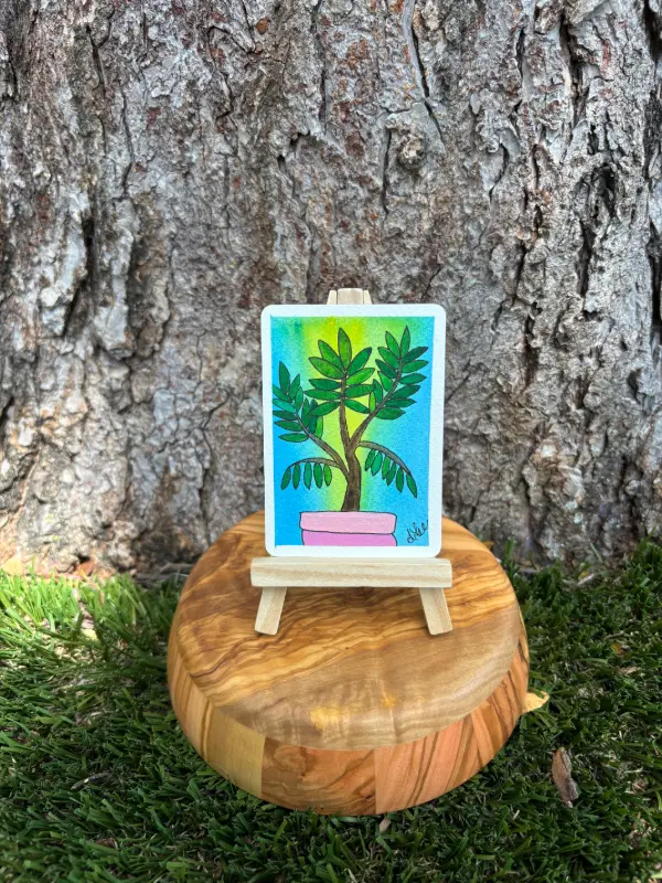 Piper the Palm aceo art card