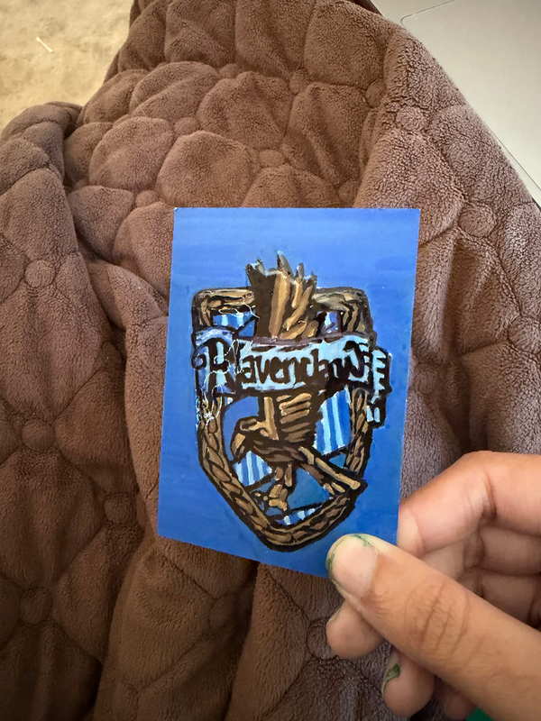 Double Sided Hogwarts Ravenclaw ACEO AThingCalledWhimsy aceo art card