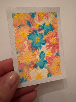 Summer Afternoon (3 of 4) aceo art card thumbnail 2