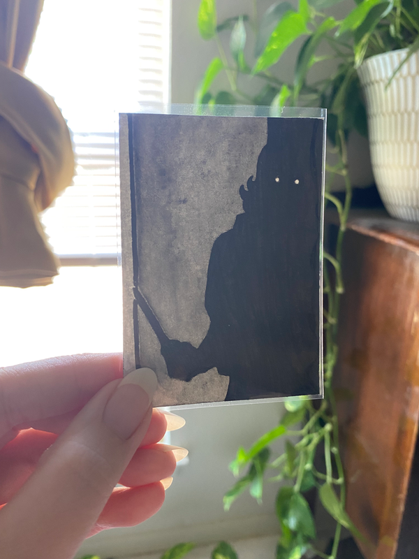 Hallway aceo art card