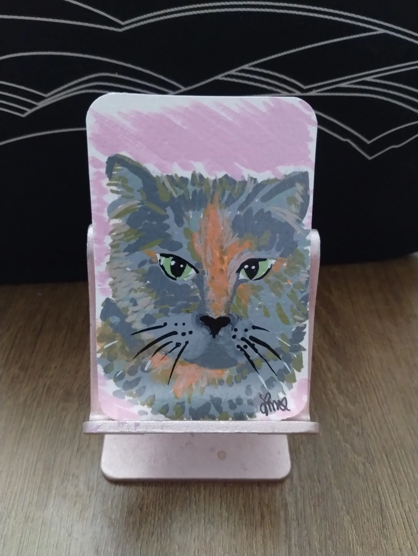 Cats series 1/8 aceo art card