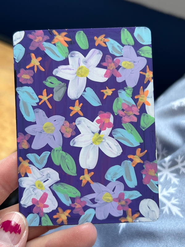 Flowerrrrrs aceo art card