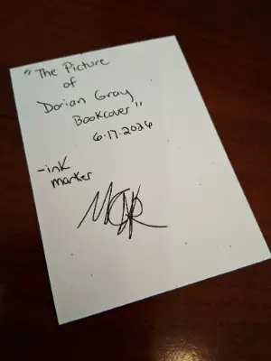 Dorian Gray - Mini Bookcover aceo art card thumbnail 5