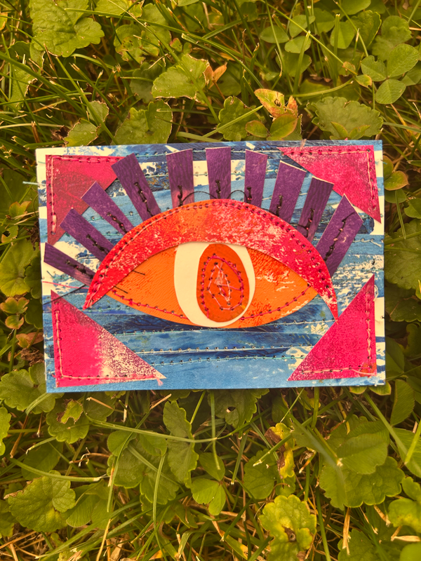 Eye Believe In Yew aceo art card