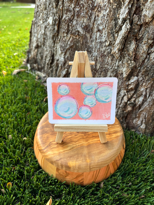 Scrubba Dub Dub • Orange aceo art card