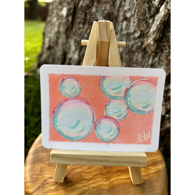 Scrubba Dub Dub • Orange aceo art card thumbnail 2