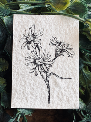 Birth Month Flowers aceo art card thumbnail 4