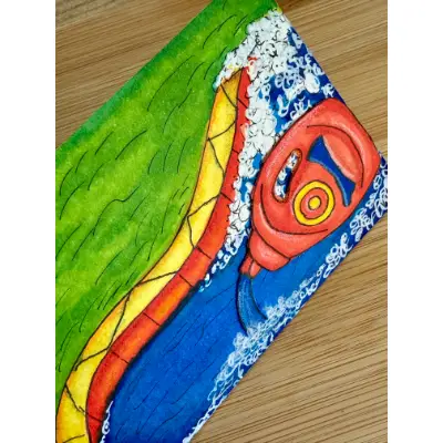 A Tide Pool aceo art card thumbnail 2