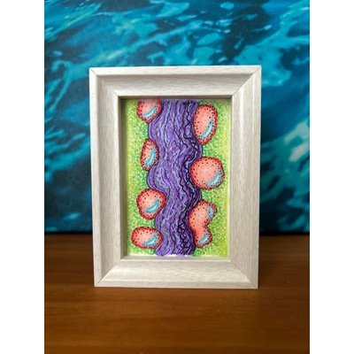 Weird Fruits aceo art card thumbnail 3