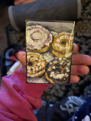 Donuts in a Box aceo art card thumbnail 2