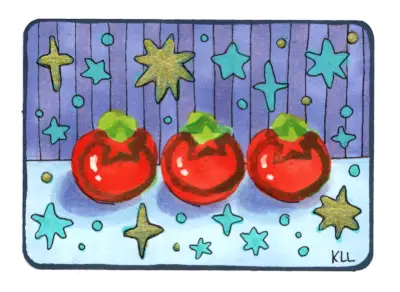 2 ACEOS! aceo art card thumbnail 2