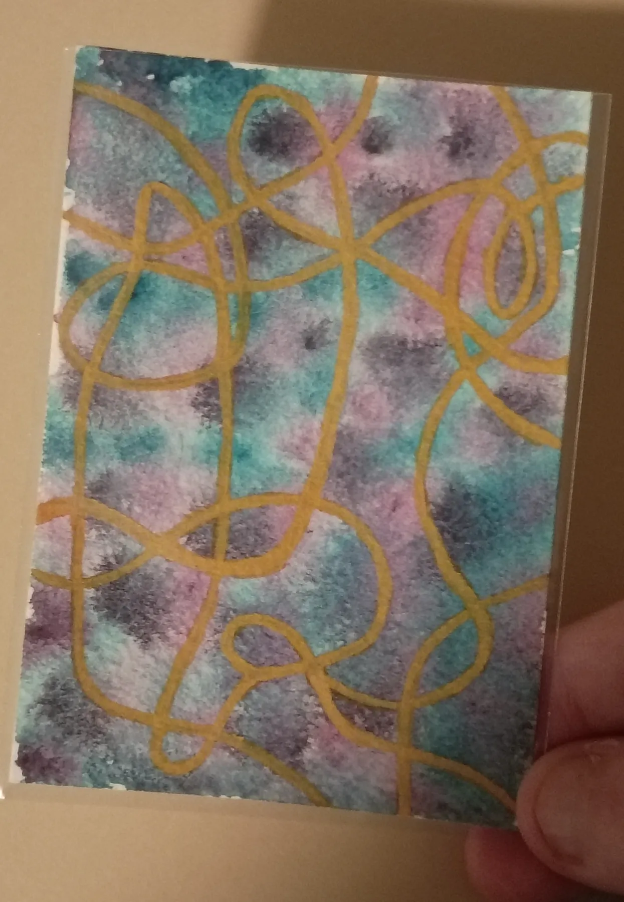Abstract Lines #3 | aceo art | TinyGallery