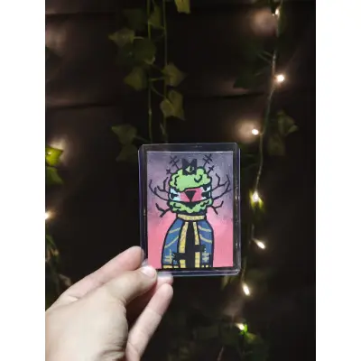 Leashy aceo art card thumbnail 1