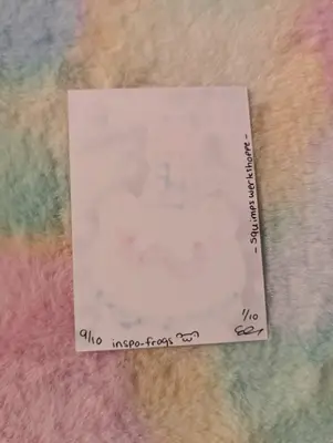 'Always Stay Silly' Inspo-Frog 9/10 aceo art card thumbnail 2