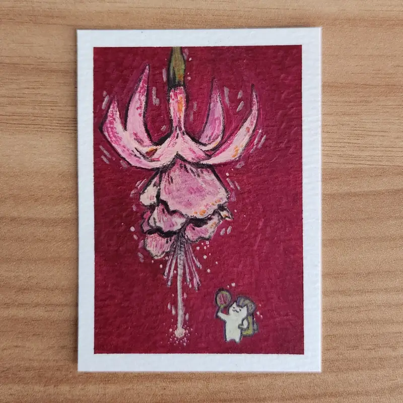 specimen! aceo art card