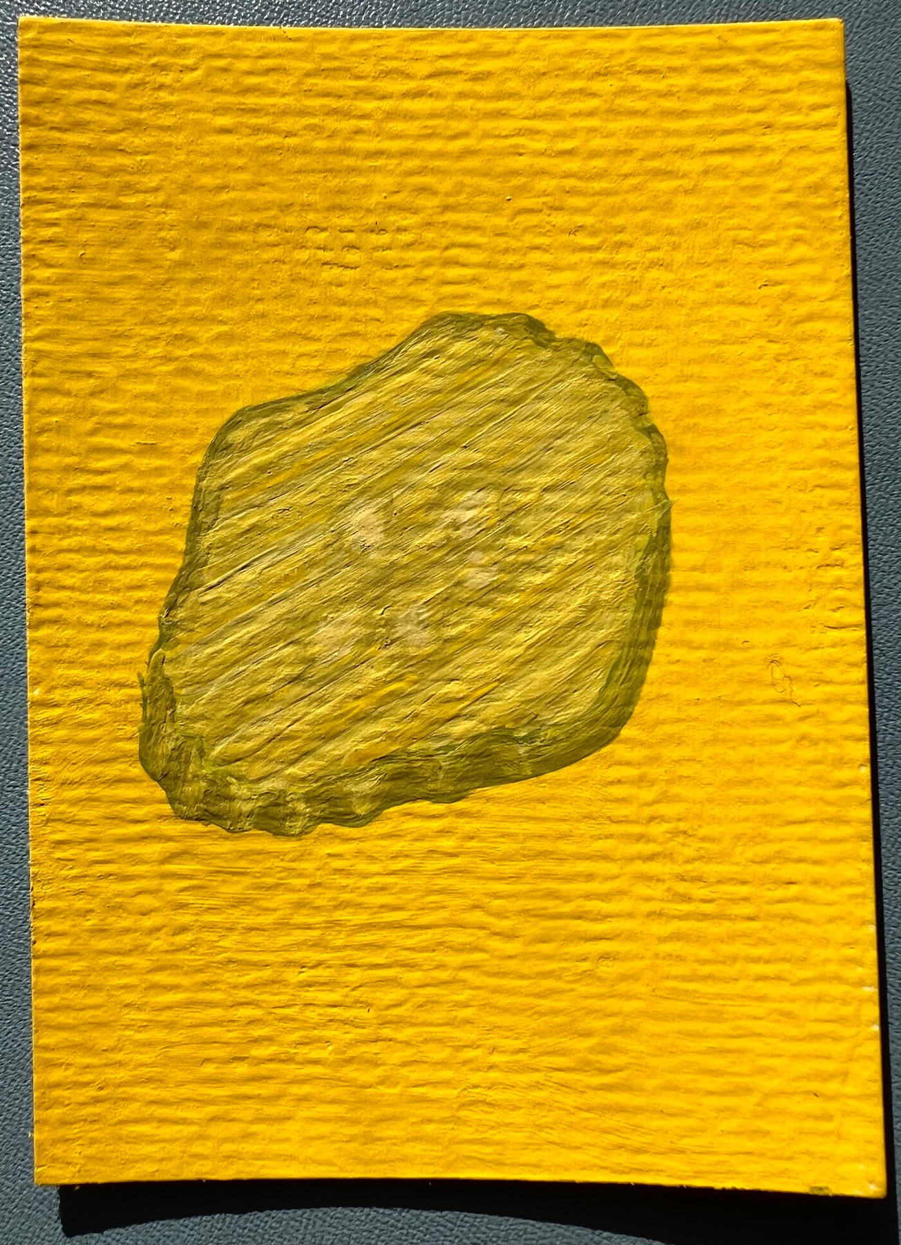 Single Pickle Slice aceo art card