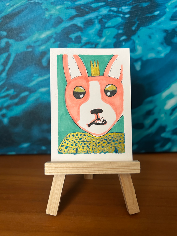 To Battle aceo art card