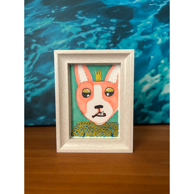 To Battle aceo art card thumbnail 3
