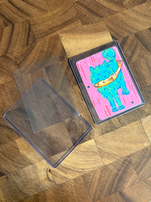 A little fishy aceo art card thumbnail 2