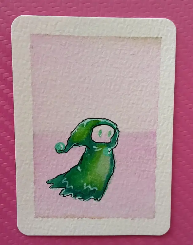 Quite Spirits 002 aceo art card