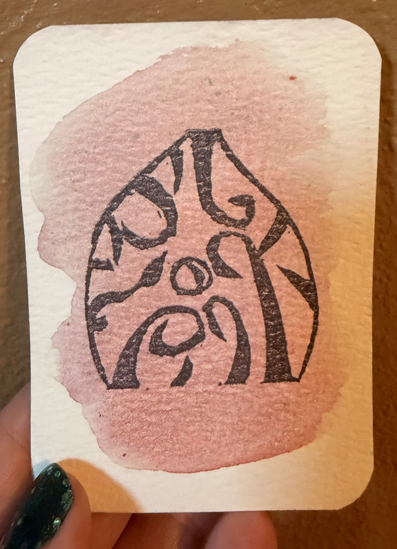 Titania aceo art card