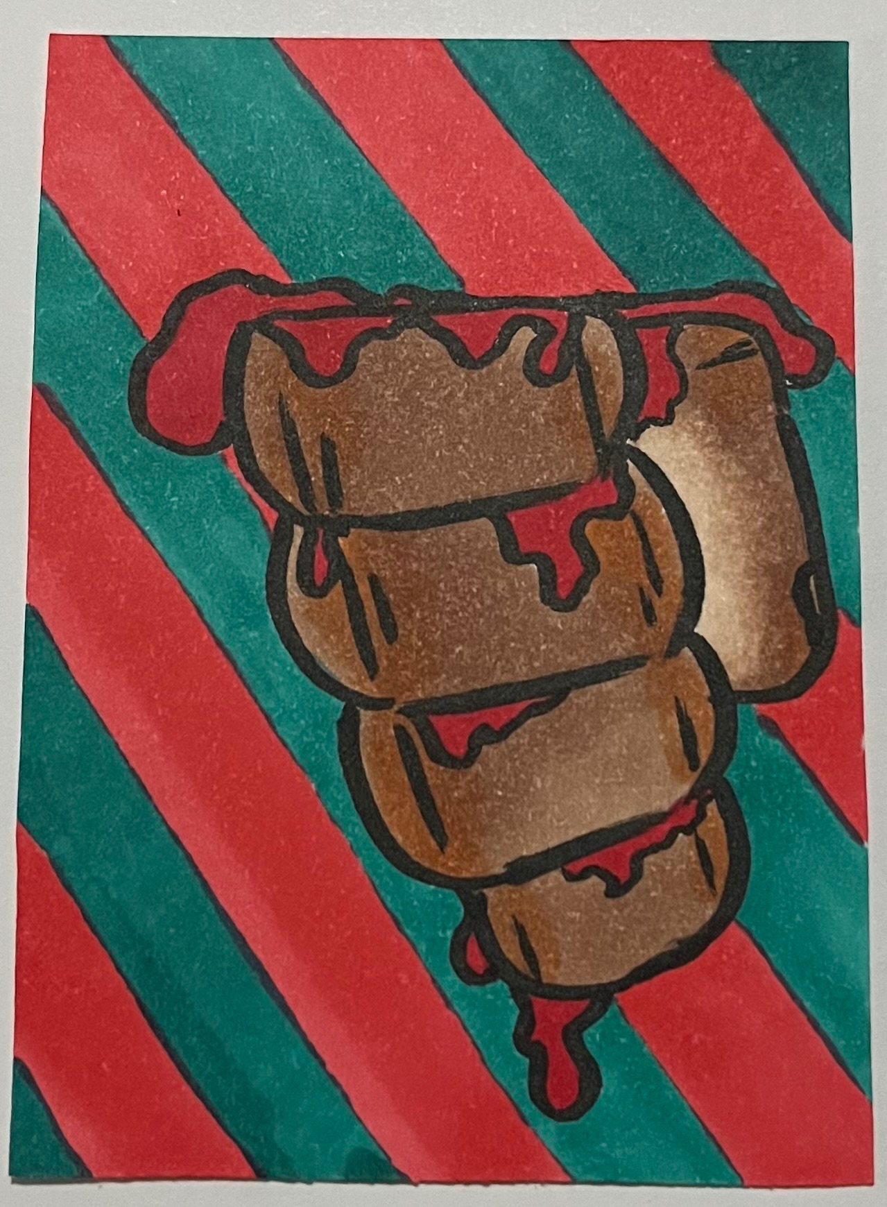 Big Squeeze aceo art card