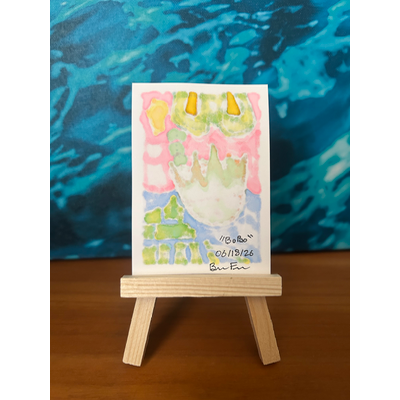 Bobo aceo art card thumbnail 2