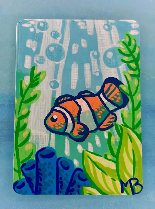 Clown Aero aceo art card