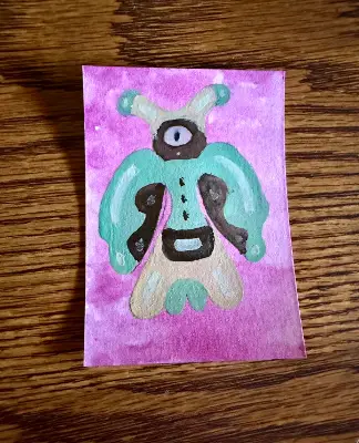 ACEO 203 aceo art card thumbnail 1