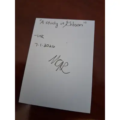 A Study in Gibson aceo art card thumbnail 5