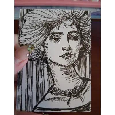 A Study in Gibson aceo art card thumbnail 2