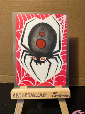 Latrodectus Variolus aceo art card thumbnail 1