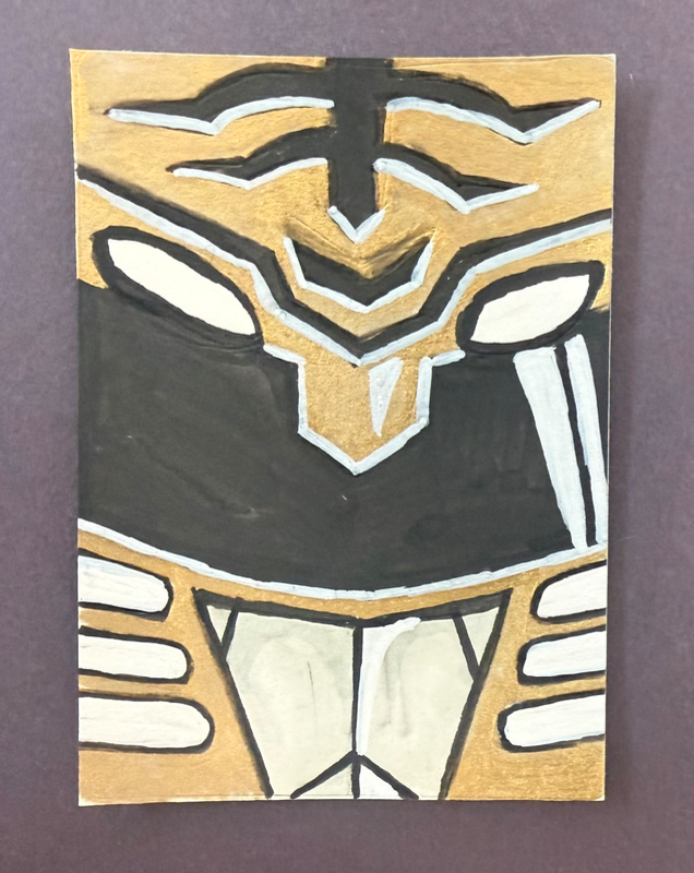OG White Ranger aceo art card