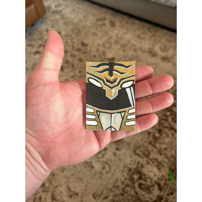 OG White Ranger aceo art card thumbnail 2