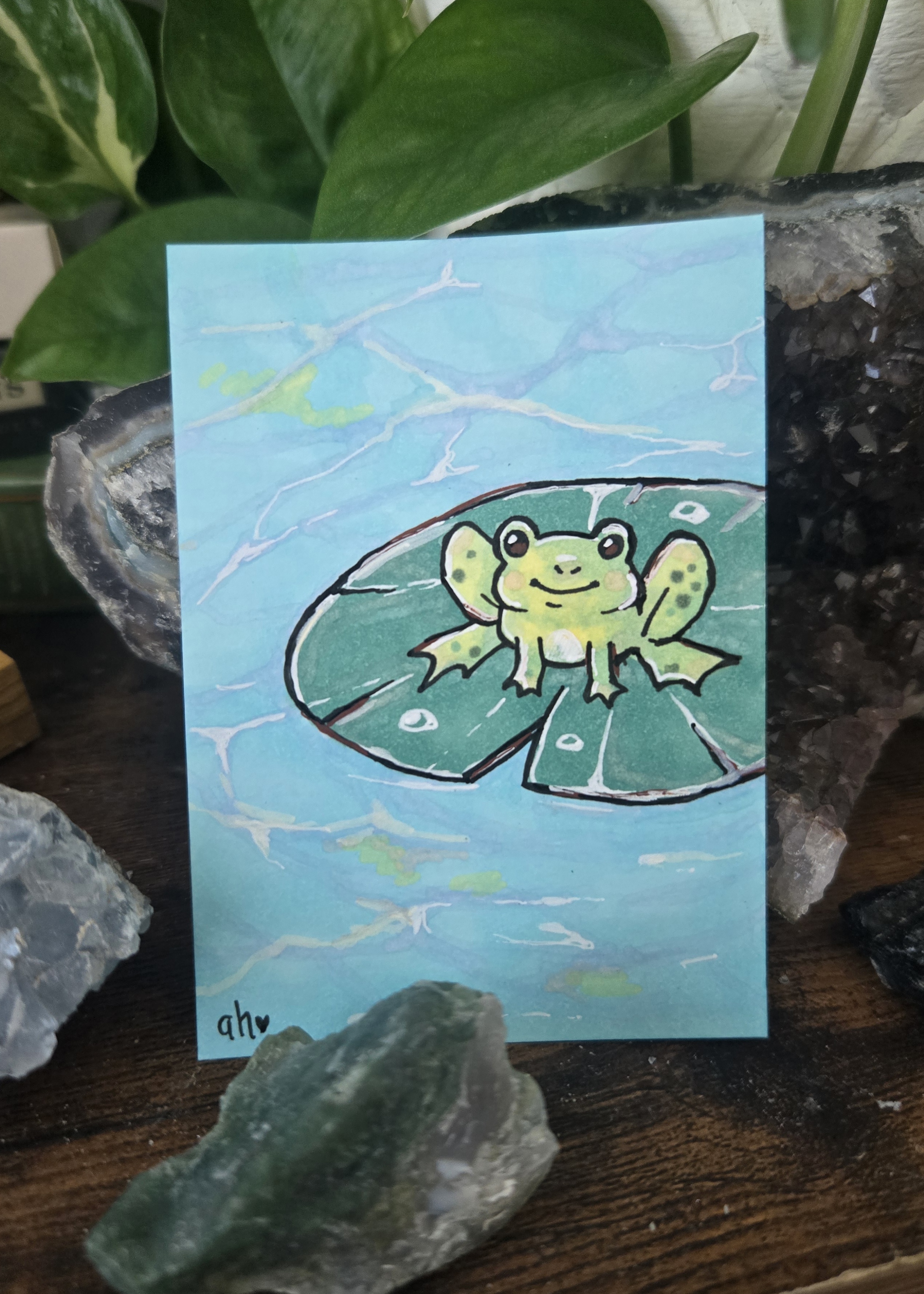 Life Is But A Dream - Original ACEO aceo art card