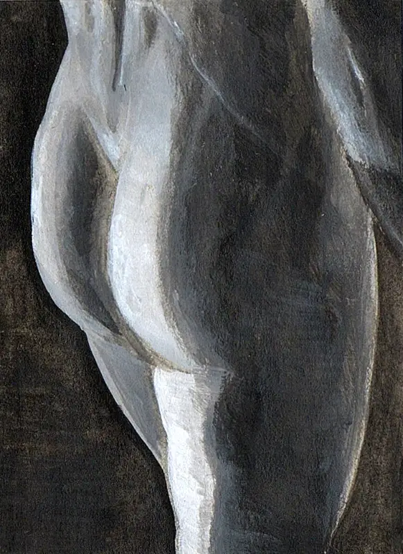 Fragments of David #8 | Derriere | Cellestial_Art aceo art card