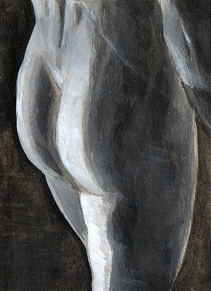 Fragments of David #8 | Derriere | Cellestial_Art aceo art card