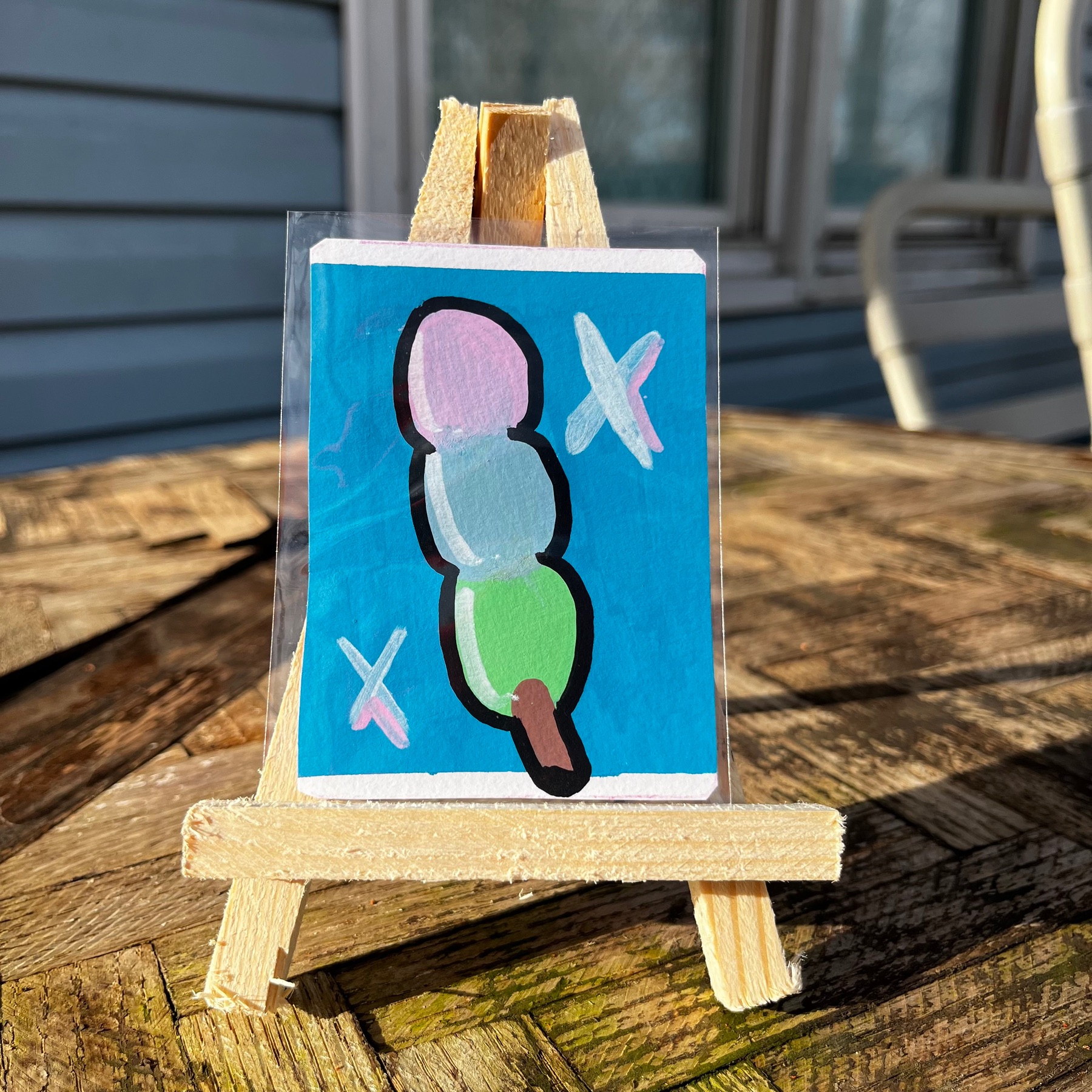 Dango🍡 aceo art card