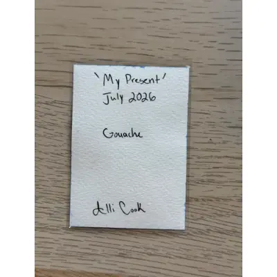 My Present aceo art card thumbnail 2