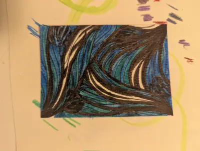 under water aceo art card thumbnail 1