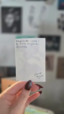 Orange Series - Piece 1 aceo art card thumbnail 2