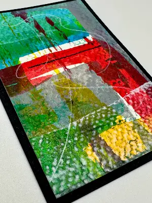 Fragments F-01 aceo art card thumbnail 2